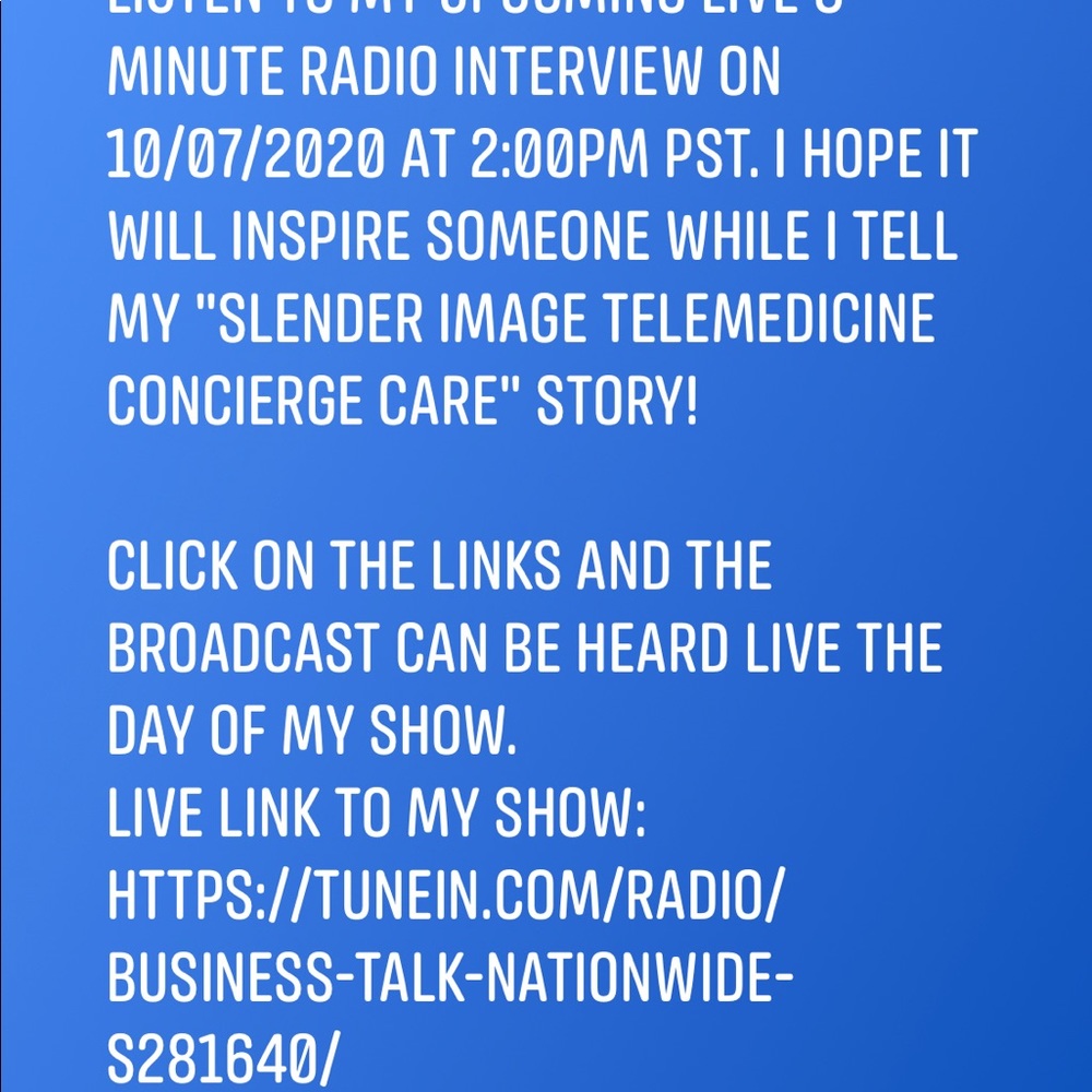 Store Owner Radio Interview 10/07/2020 💕